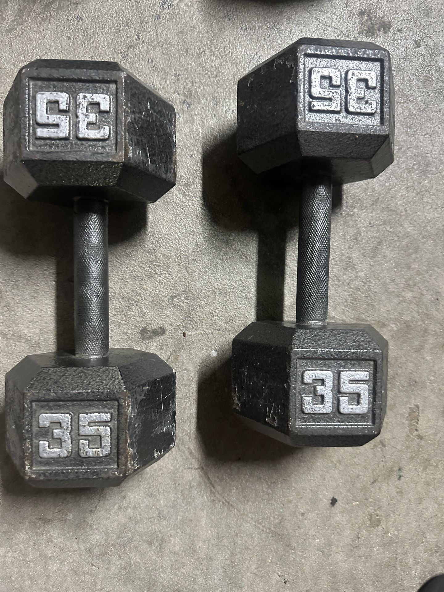 Dumbbells 35 Lbs