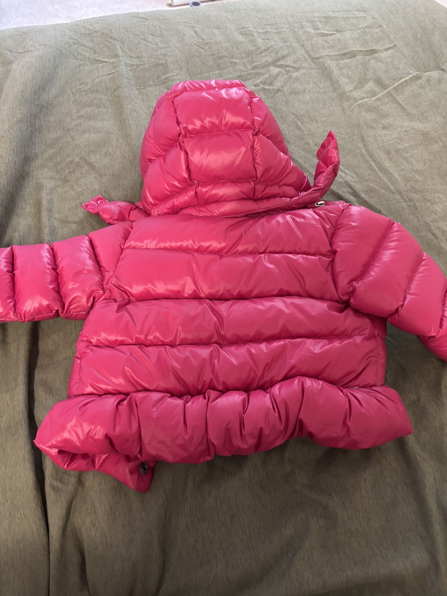 Pink Polo Coat (Ralph Lauren) Size 9m And Pink Carters Snowsuit Size 9m