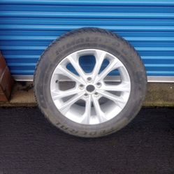 17 in rim with tire