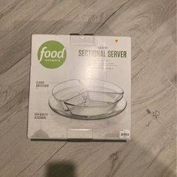 Glass sectional server