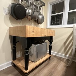 John Boos Island Butcher block