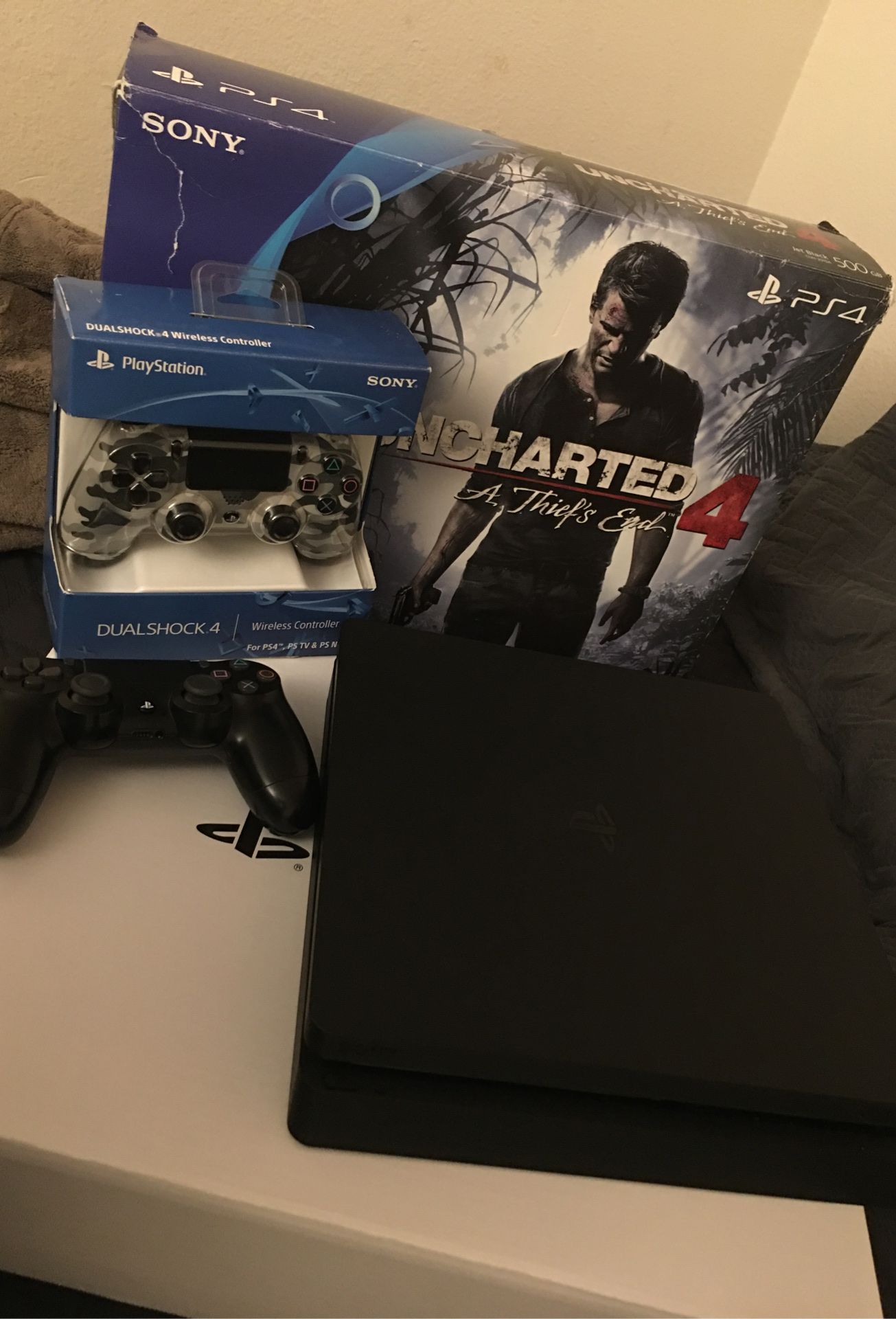 Brand new PS4 slim with 2 controllers