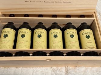 2021 Caymus Zinfandel collection w Gift Box