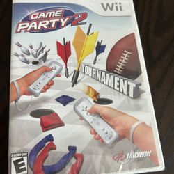 Game Party 2 (Nintendo Wii, 2008) Brand New 