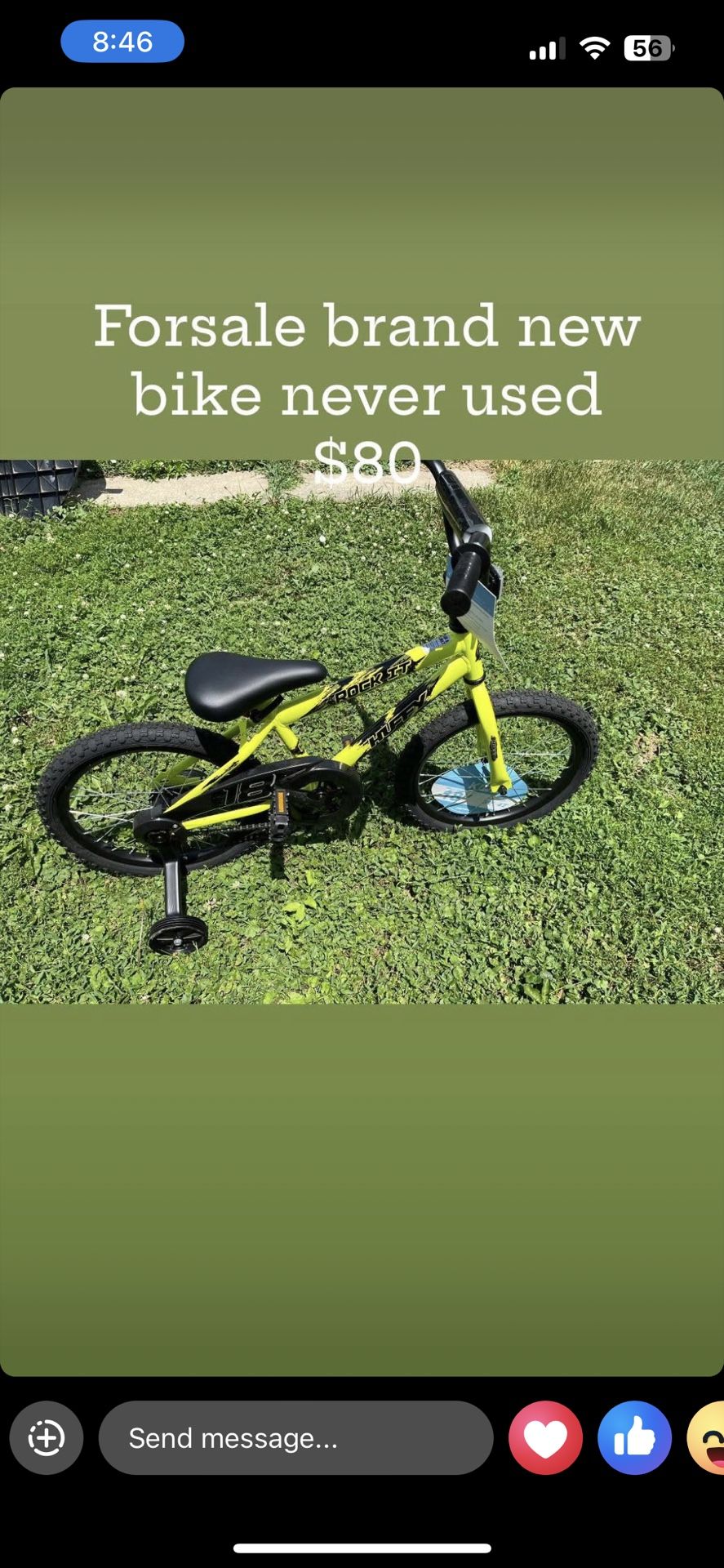 Boy’s bike