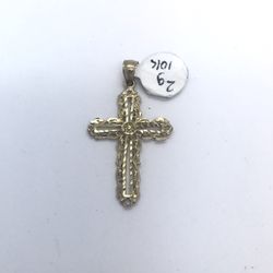 New Gold Cross Pendant 