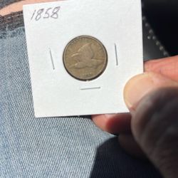 One Cent 1858