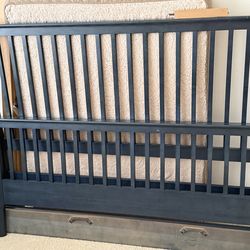 Child’s Dark Blue Bedroom  set