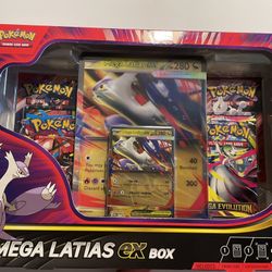 Pokémon Trading Card Game Mega Latias EX Box