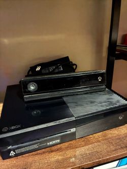 Xbox one with Kinect sensor