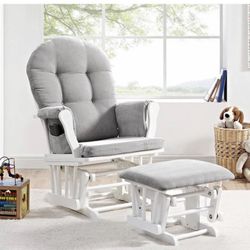 Gray Rocking Chair