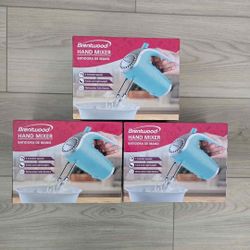 Brentwood 5-Speed Hand Mixer — Brand NEW Sealed  Single: $15  | 2 for $27 (save $3)  | All 3 for $38