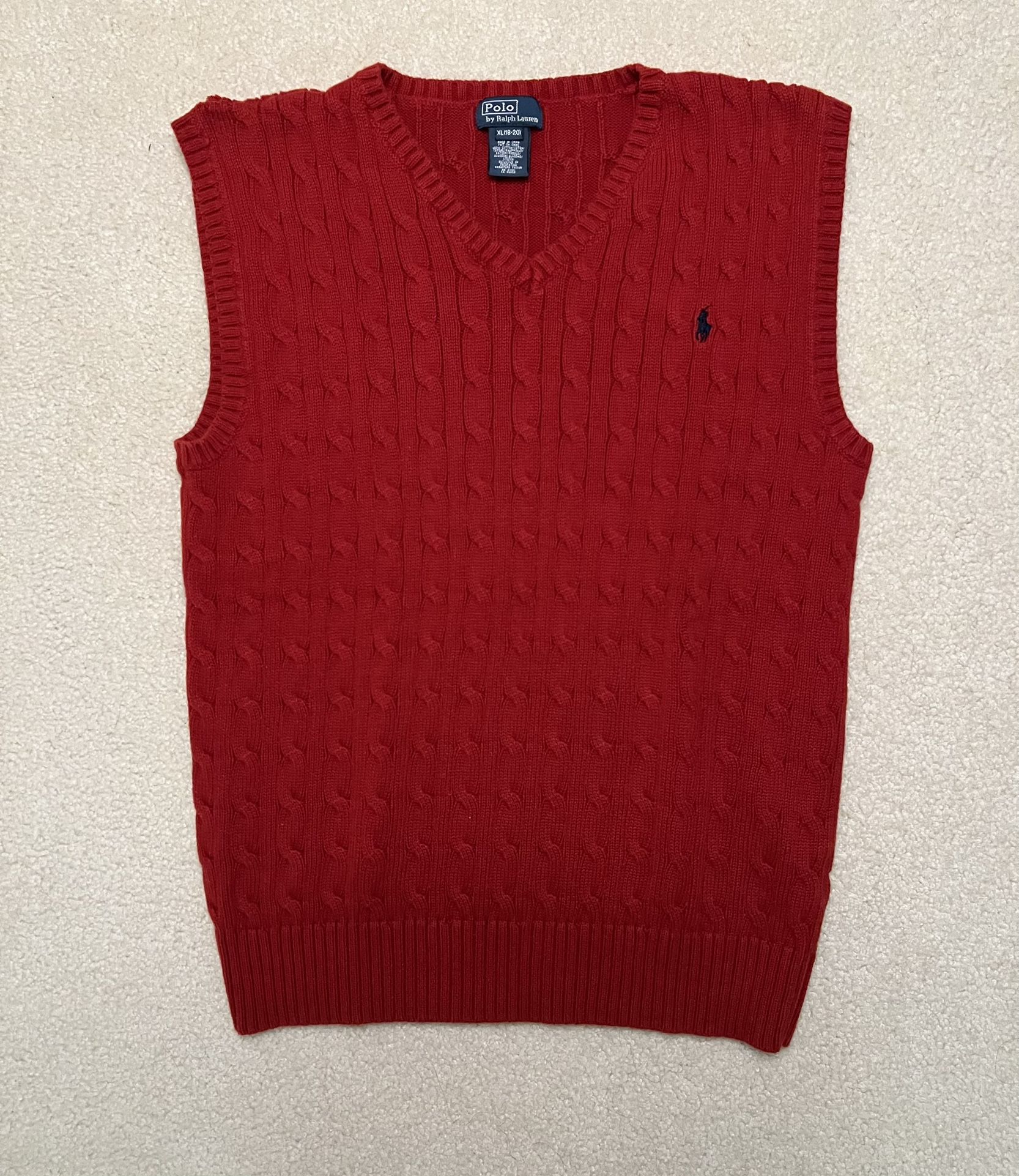 Ralph Lauren Polo Pullover Knit Sweater Without Sleeves