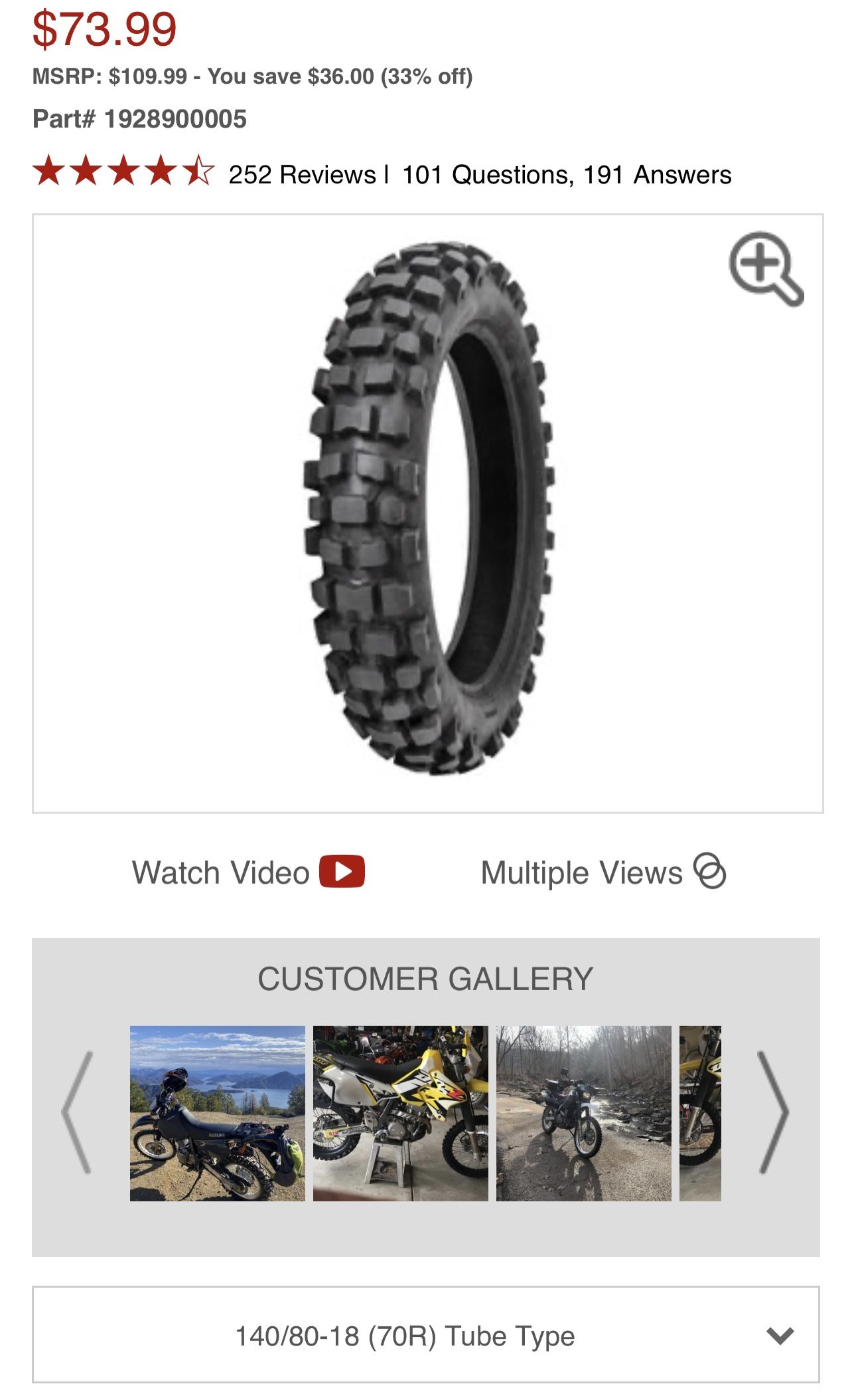 Dirt Bike Tire Sizes Explained