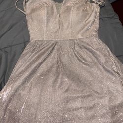 Rose Gold Formal Dress 