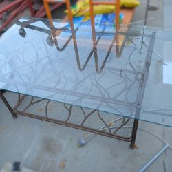 Nice Outdoor Glass Table