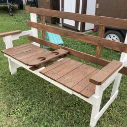 Wooden Rustic Benches. ( Recently Built)