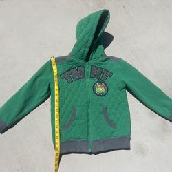Ninja turtle TMNT 7/8 fleece jacket hoodie