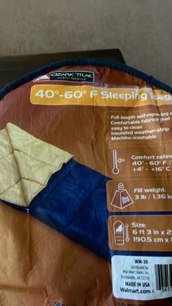 Ozark Trail 40°-60°F Sleeping Bag