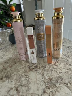 Lattafa Air Freshener Bundle + 2 Travel Fragrances