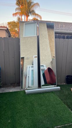 Mirrors closet doors