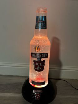 Vintage 2001 Smirnoff Ice Bubble Lamp Display - Working!
