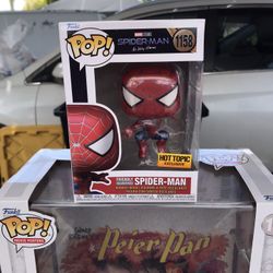 FUNKO POP SPIDER-MAN NO WAY HOME HOT TOPIC EXCLUSIVE 