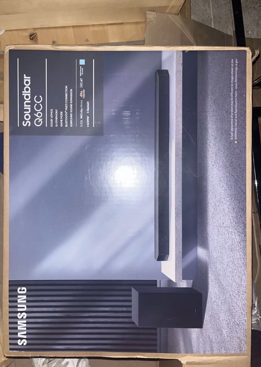 Samsung HW-Q600F 3.1.2ch Soundbar And Subwoofer