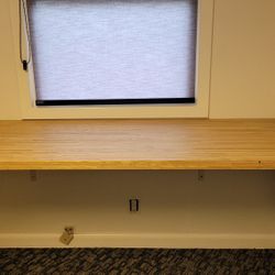 Wooden Hanging Mount Countertop Two pieces 