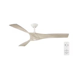 Hampton Bay Blaire 52 in. Indoor/Outdoor White Ceiling Fan