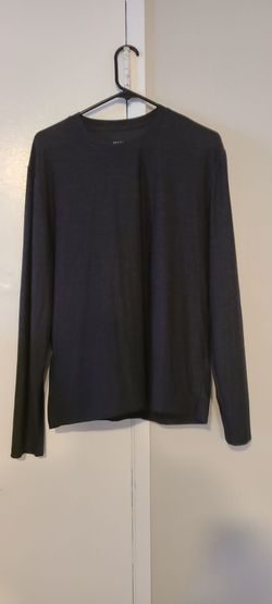 Dark Gray Long Sleeve Crewneck Sweater