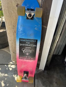 Collectible Autographed Skateboard