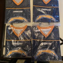 Unused NFL Flag Jerseys