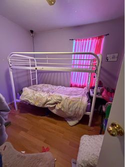 Bunk bed frame