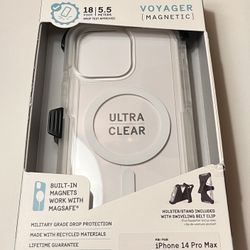 New Pelican Voyager Clear MagSafe Case For iPhone 14 Pro Max