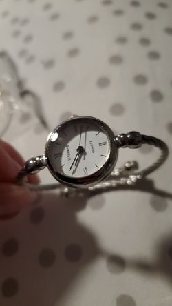 Silver braclet with braclet