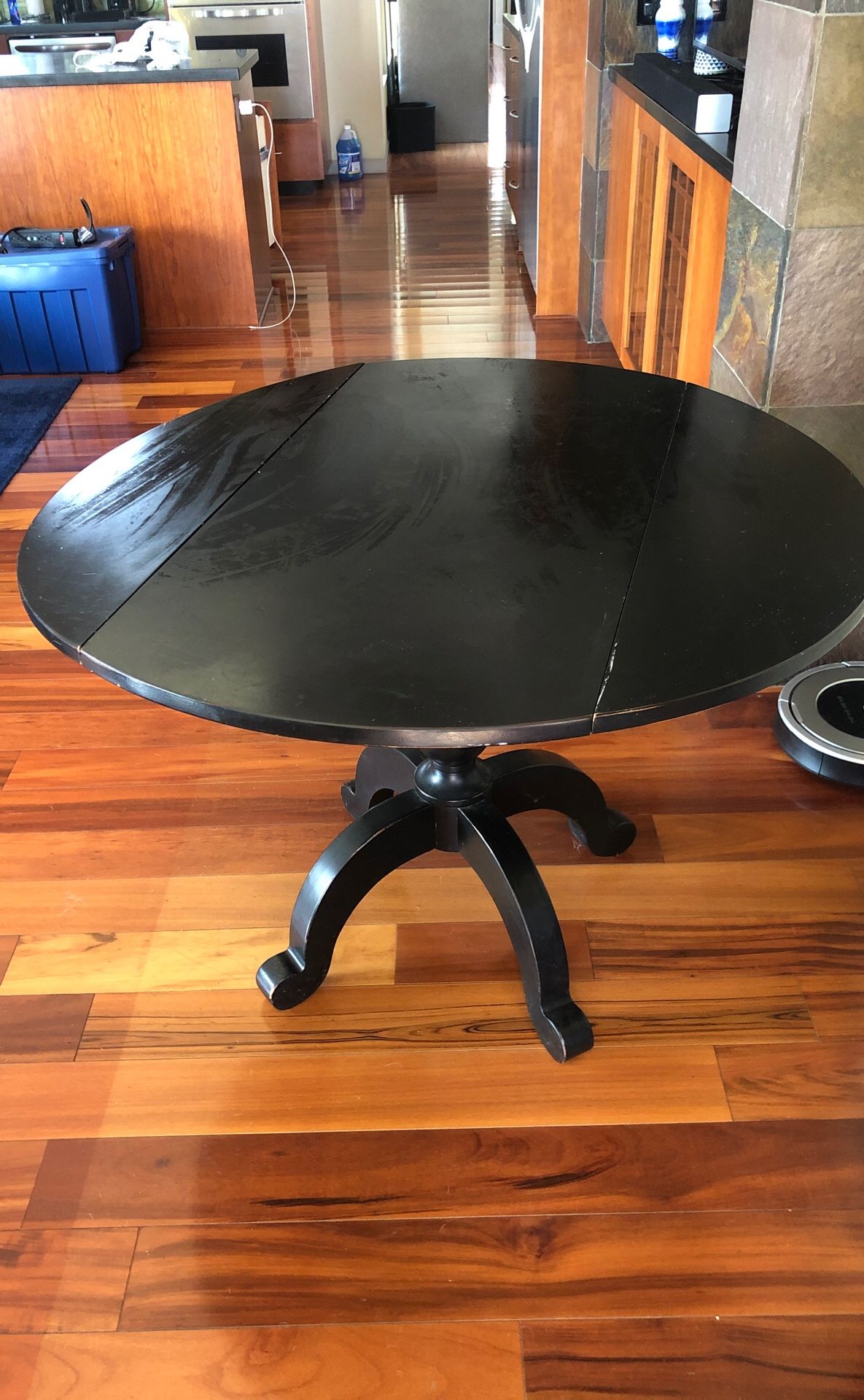 High quality black kitchen table