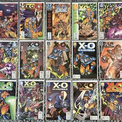 Valiant Comics X-O Manowar Comics (Issues 46-59)