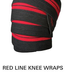 Harbinger RED LINE KNEE WRAPS