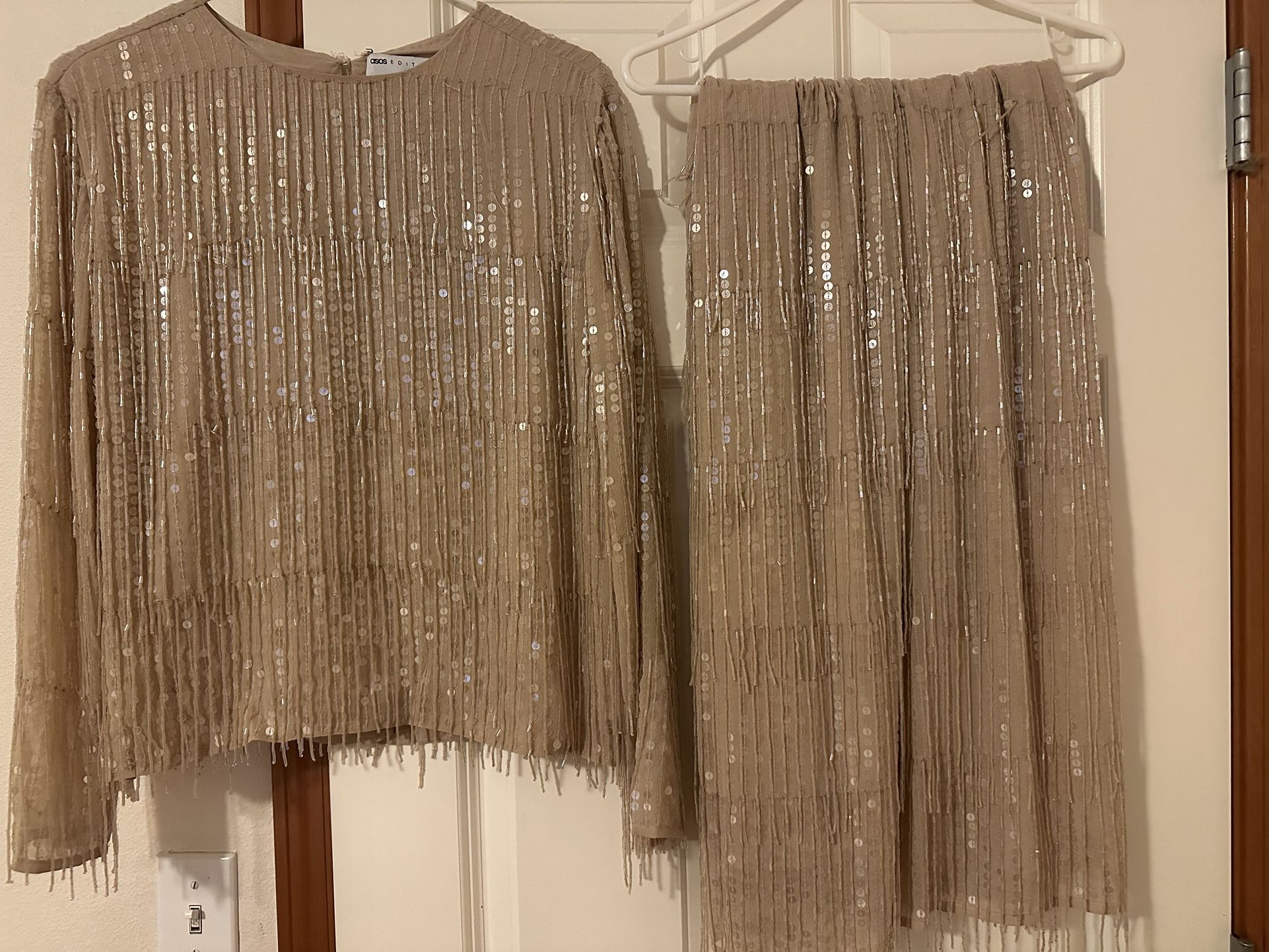 Asos Edition top and skirt