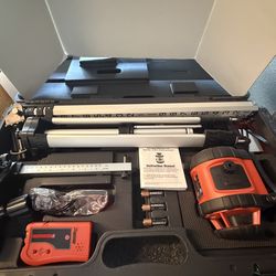 32-5373-1 JOHNSON LAZER LEVEL 40-65 15 KIT IN HARD CASE