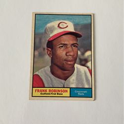 1961 Frank Robinson Topps Baseball Card # 360