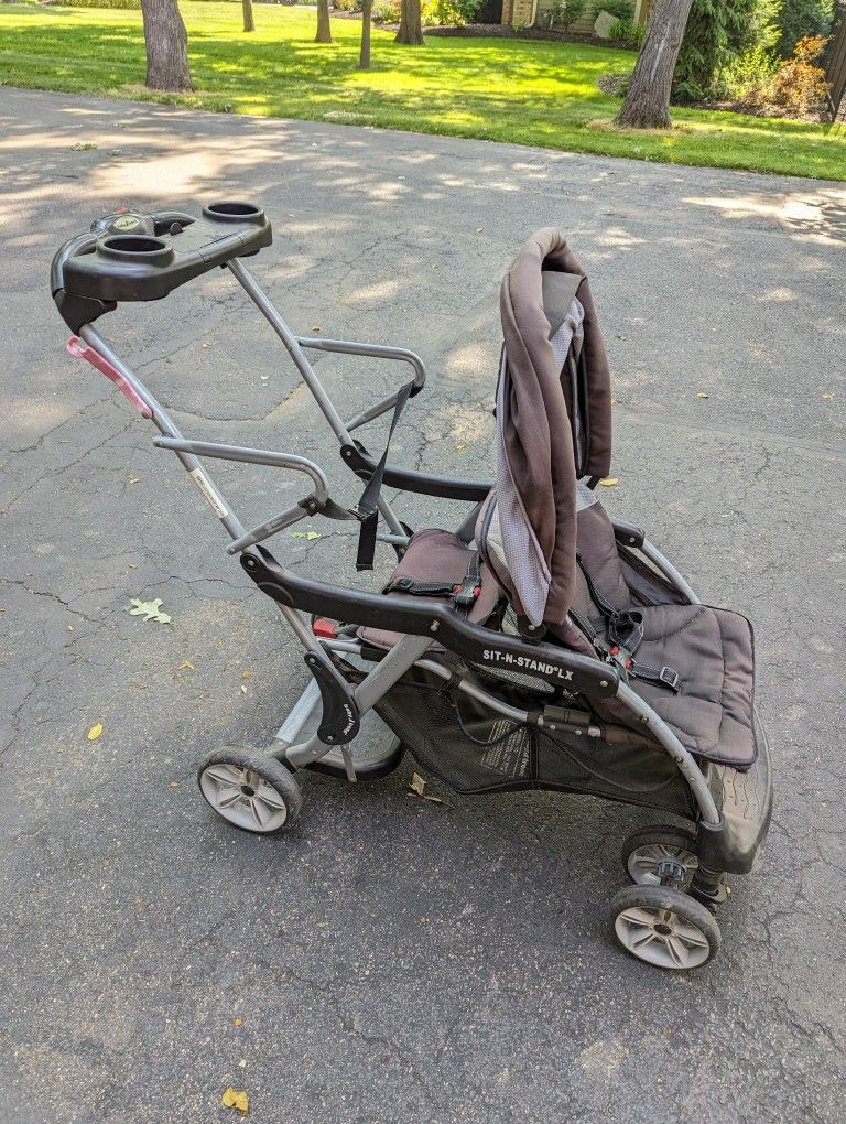 Sit And Stand Double Stroller