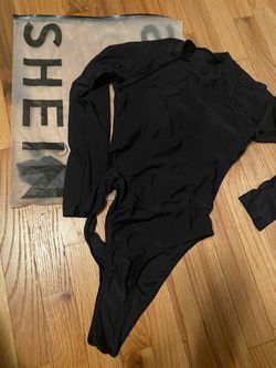 Zip Front High Leg One Piece Swimsuit 