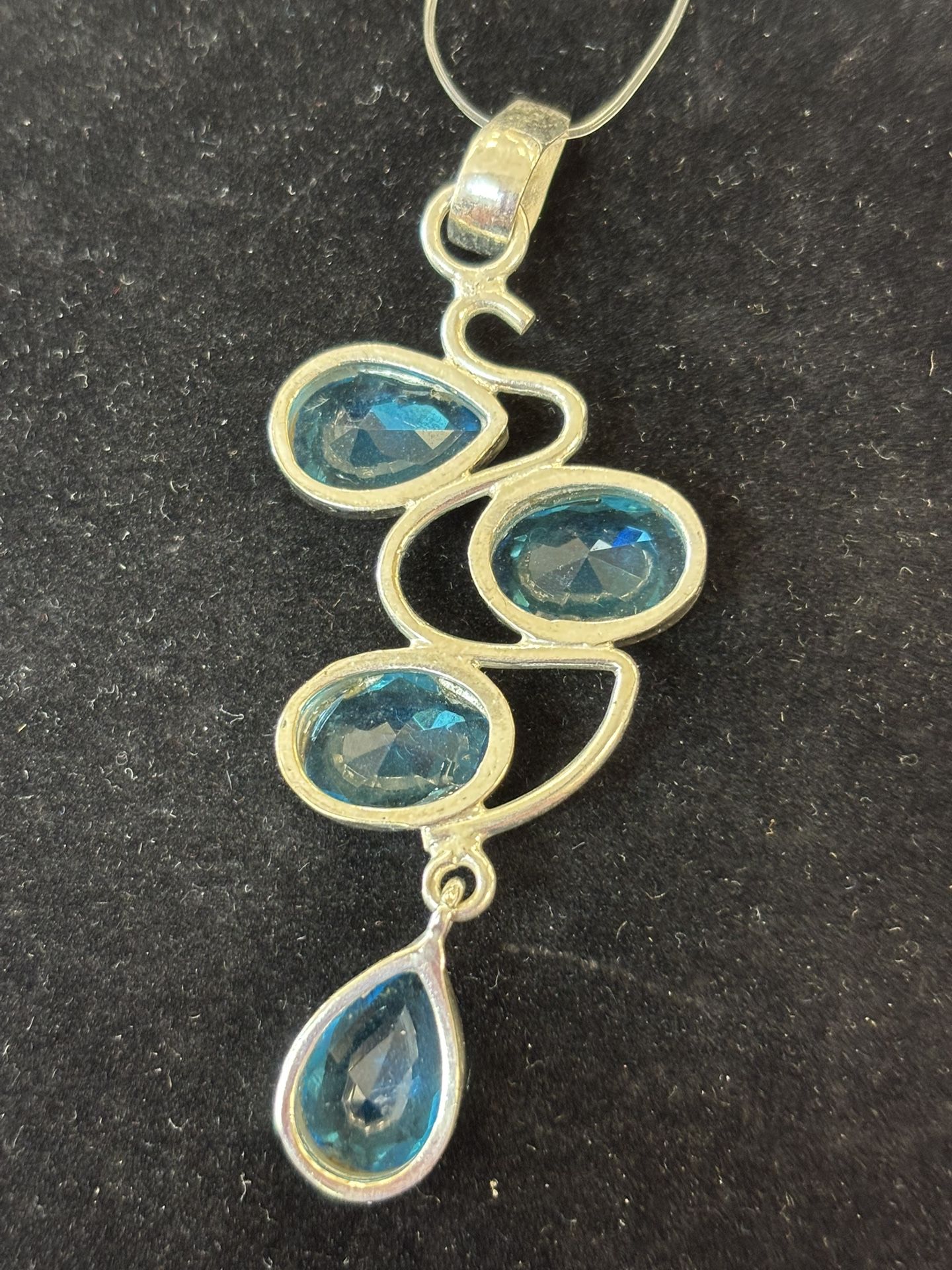 Pendant Sterling Silver Turquoise