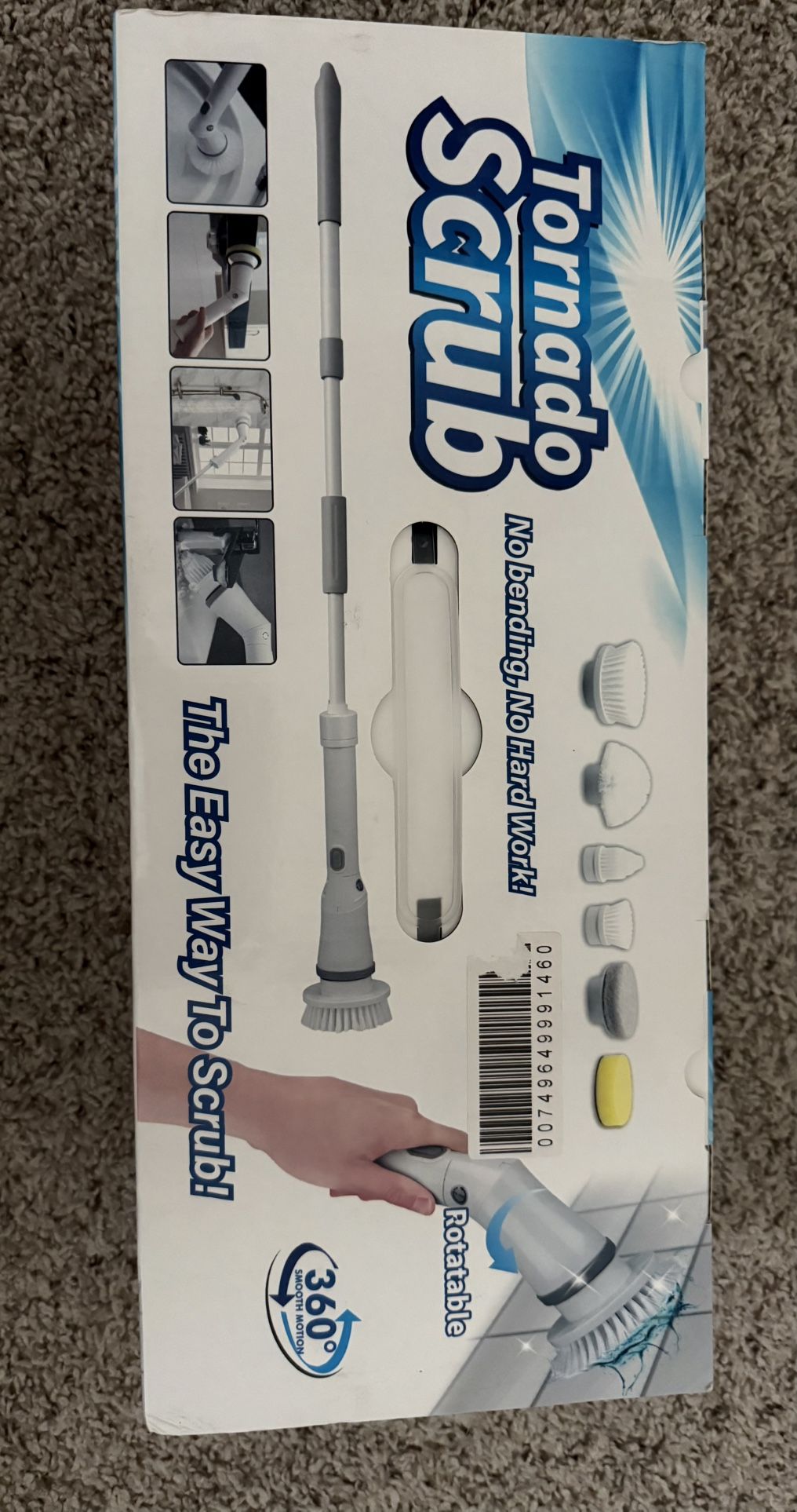 Cleaning Tornado Scrub Spin Cordless