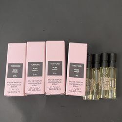 Tom Ford Rose Prick Eau de Parfum EDP Mini Spray  Lot of 4