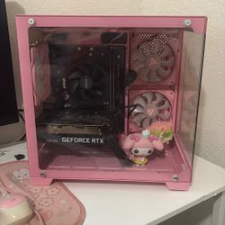 PRE BUILT PC WITH MONITOR AND CORDS