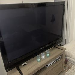Panasonic 50” flat Screen TH-50PX75U with stand