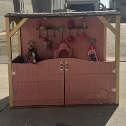 Our Generation Horse Barn Playset (Incudes Horse)